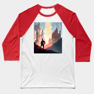 Land of statues Baseball T-Shirt